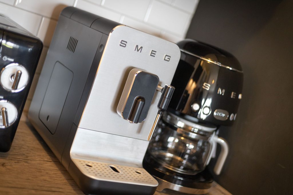 SMEG Kaffeemaschine in Ferienwohnung Keitum