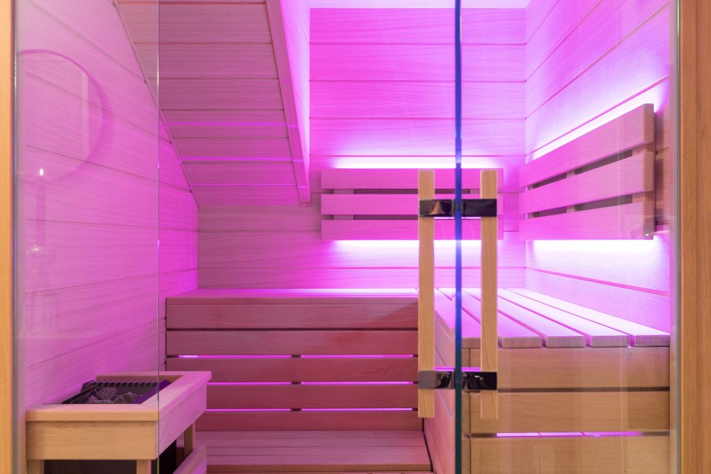 Lichtsauna in Ferienwohnung Keitum