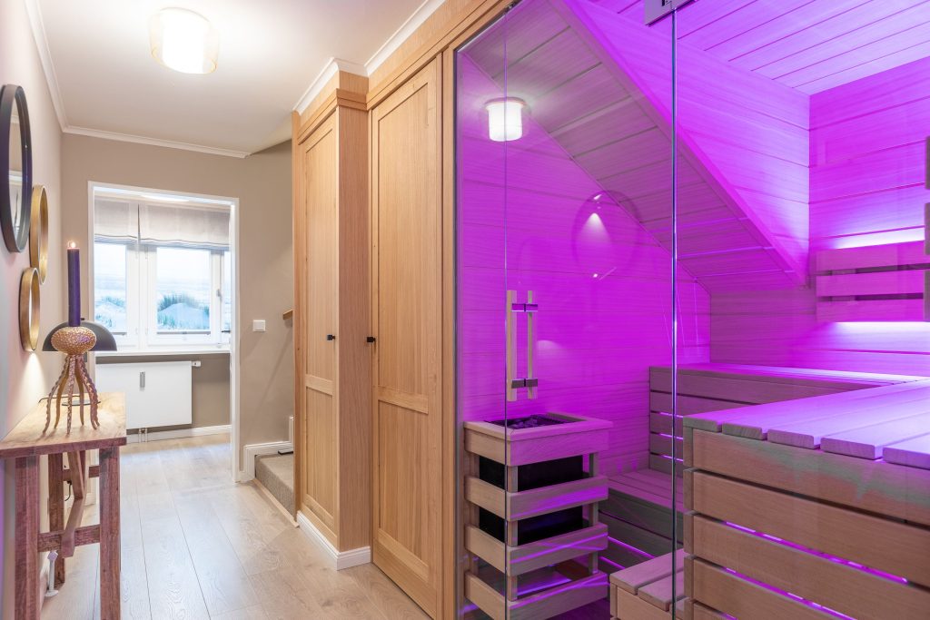 Lichtsauna in Ferienwohnung Keitum