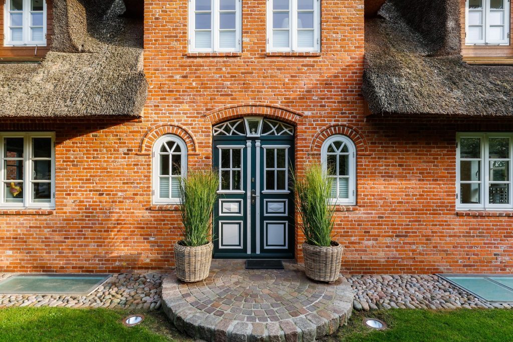 Haustür Ferienhaus Keitum