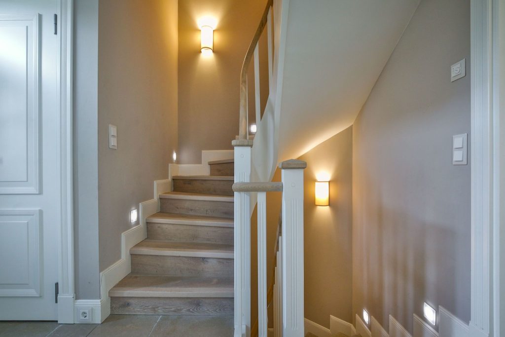 Treppe in Ferienwohnung Keitum