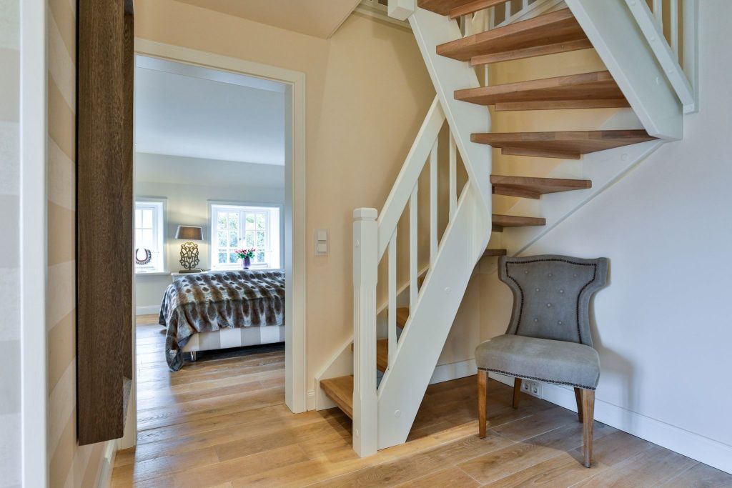 Treppe in Ferienwohnung Keitum