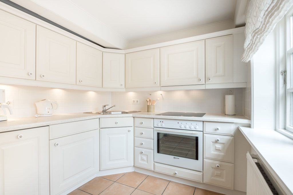 Küche in Ferienwohnung Keitum