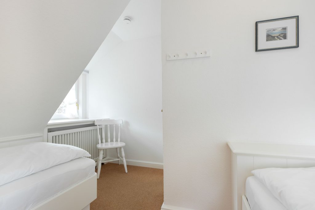 Schlafzimmer in Ferienwohnung Keitum