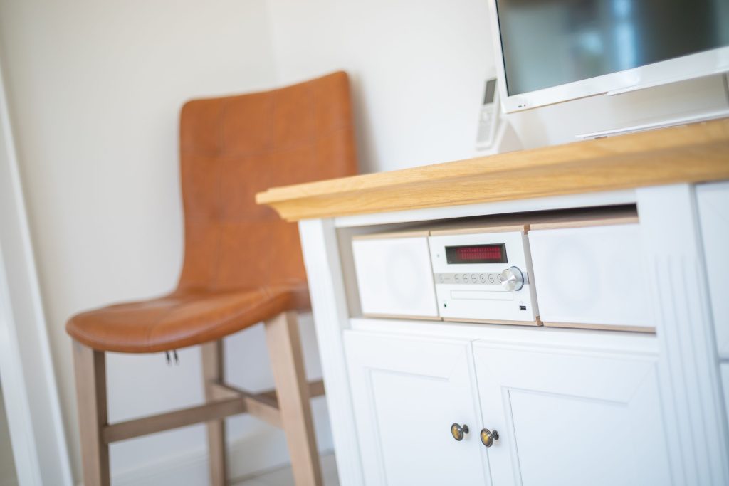 Wohnzimmer in Ferienwohnung Keitum