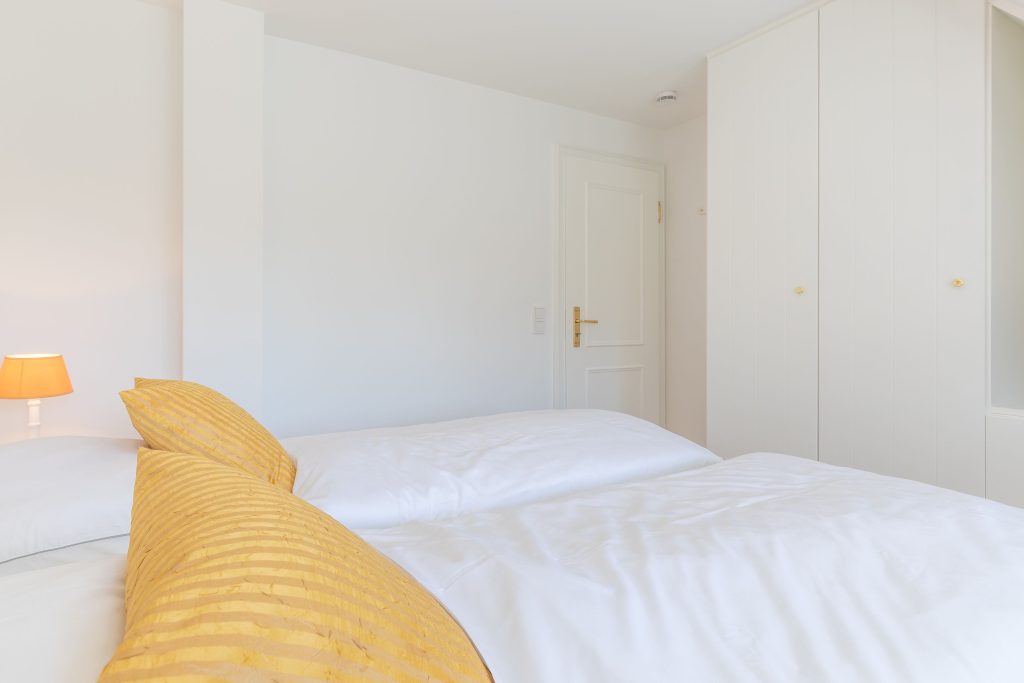 Schlafzimmer in Ferienwohnung Keitum