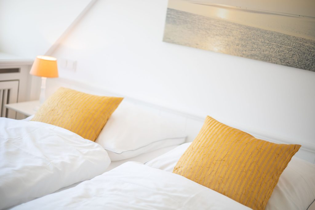 Schlafzimmer in Ferienwohnung Keitum