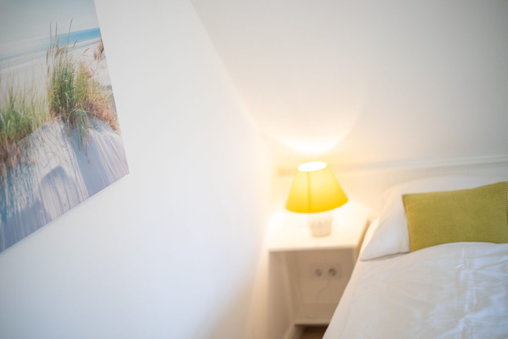 Schlafzimmer in Ferienwohnung Keitum