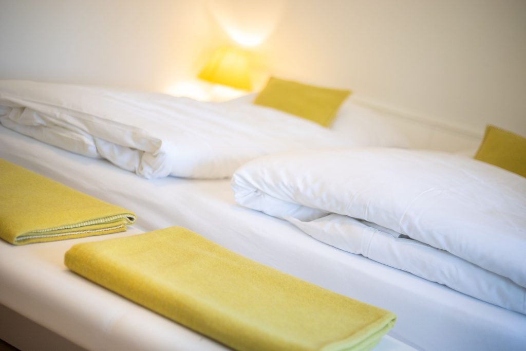 Schlafzimmer in Ferienwohnung Keitum