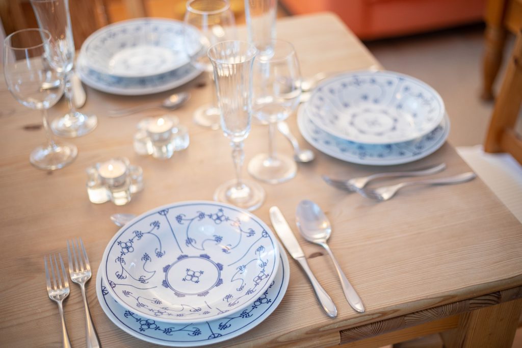 Esstisch in Ferienwohnung Keitum
