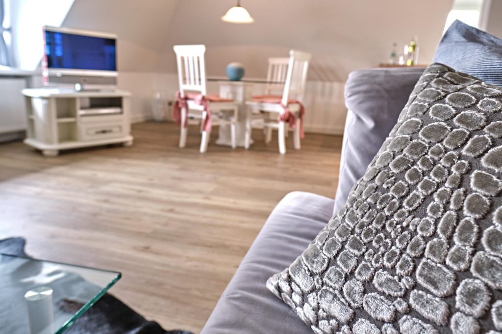 Wohnzimmer in Ferienwohnung Keitum