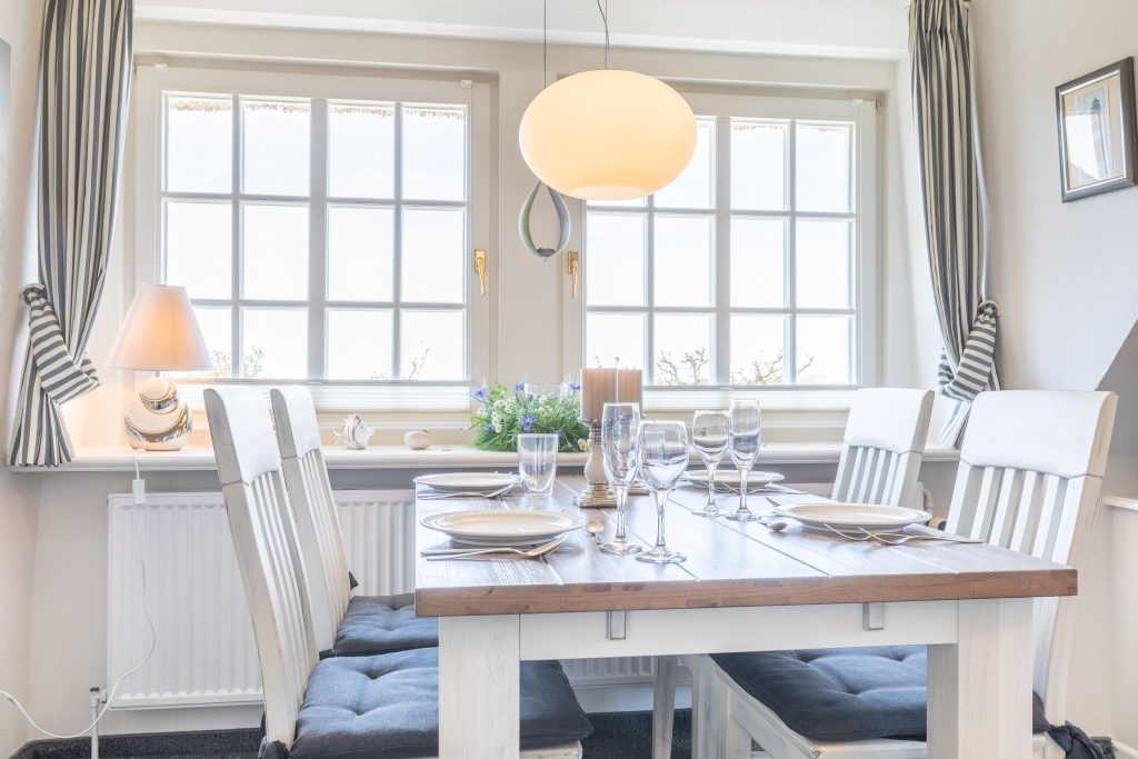 Esstisch in Ferienwohnung Keitum