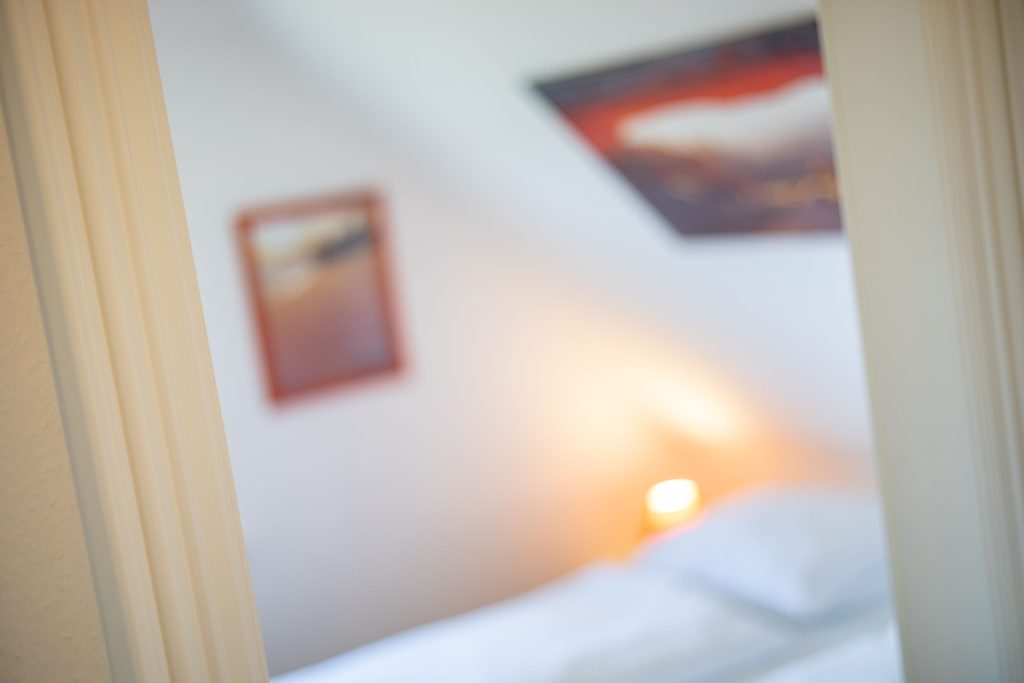Schlafzimmer in Ferienwohnung Keitum