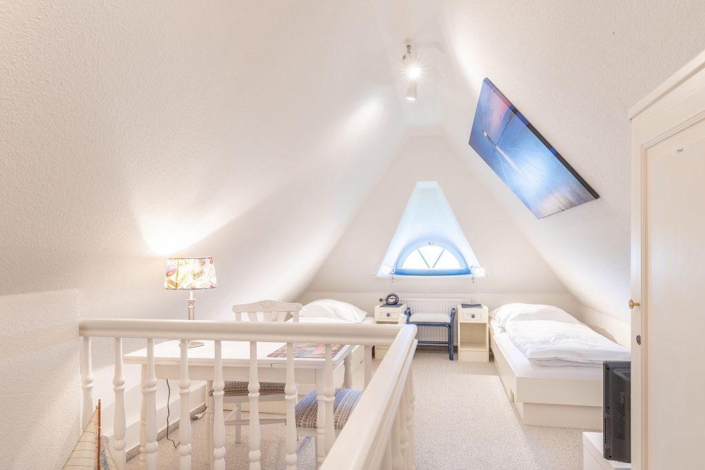 Schlafzimmer in Ferienwohnung Keitum