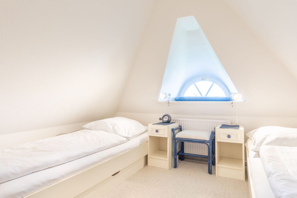 Schlafzimmer in Ferienwohnung Keitum