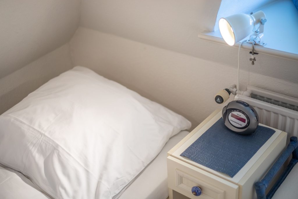 Schlafzimmer in Ferienwohnung Keitum