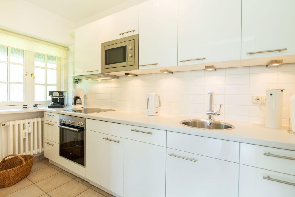 Küche in Ferienwohnung Keitum