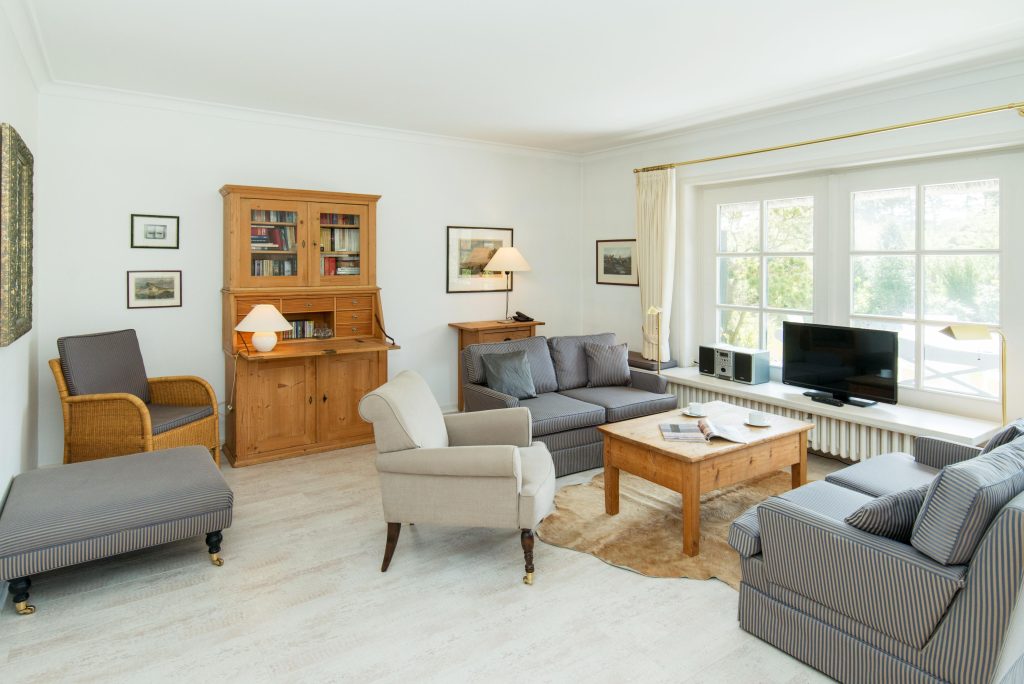 Wohnzimmer in Ferienwohnung Keitum