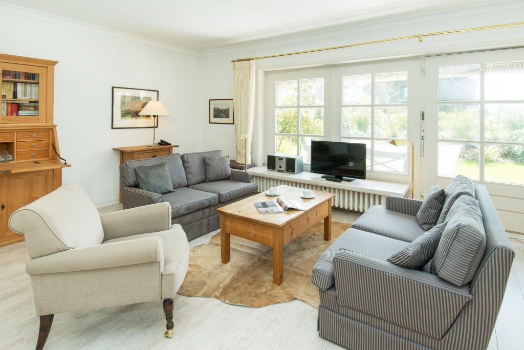 Wohnzimmer in Ferienwohnung Keitum