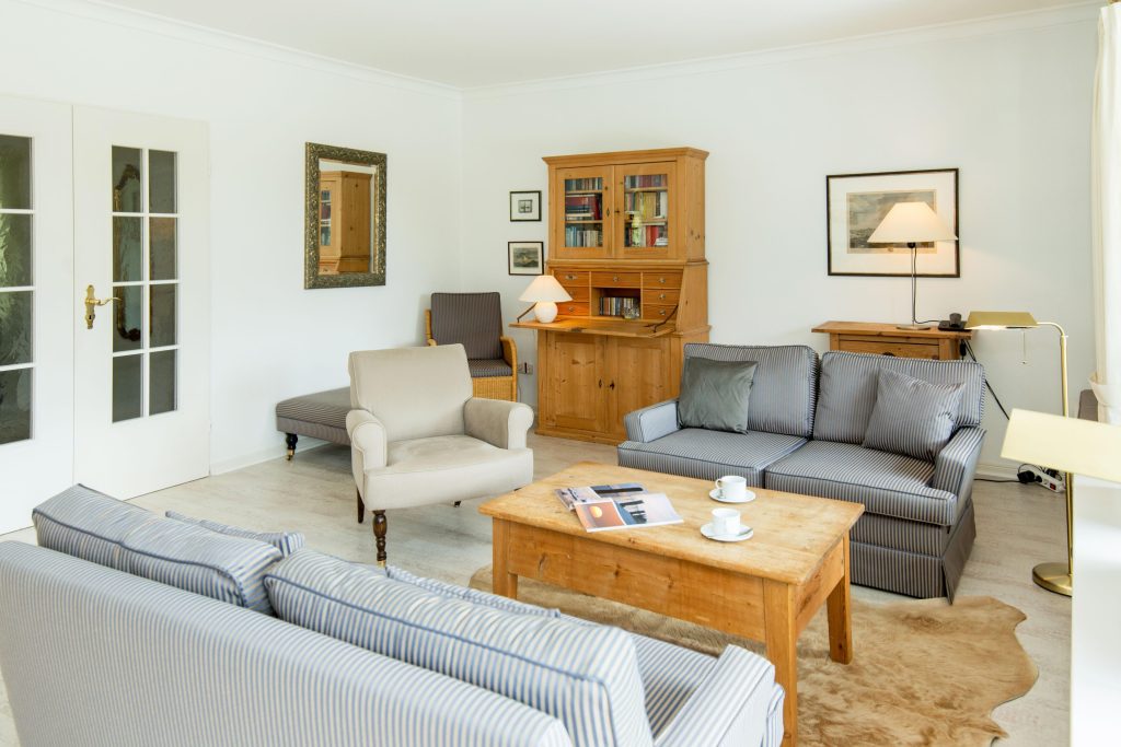 Wohnzimmer in Ferienwohnung Keitum