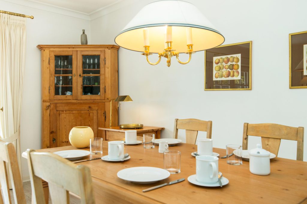 Esstisch in Ferienwohnung Keitum