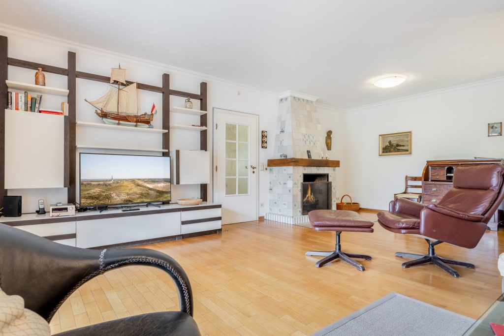 Wohnzimmer in Ferienwohnung Keitum