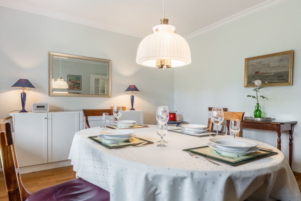 Esstisch in Ferienwohnung Keitum