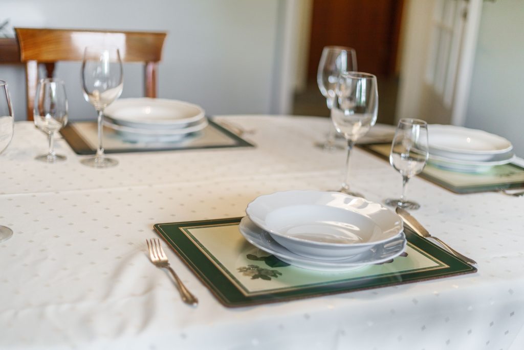 Esstisch in Ferienwohnung Keitum