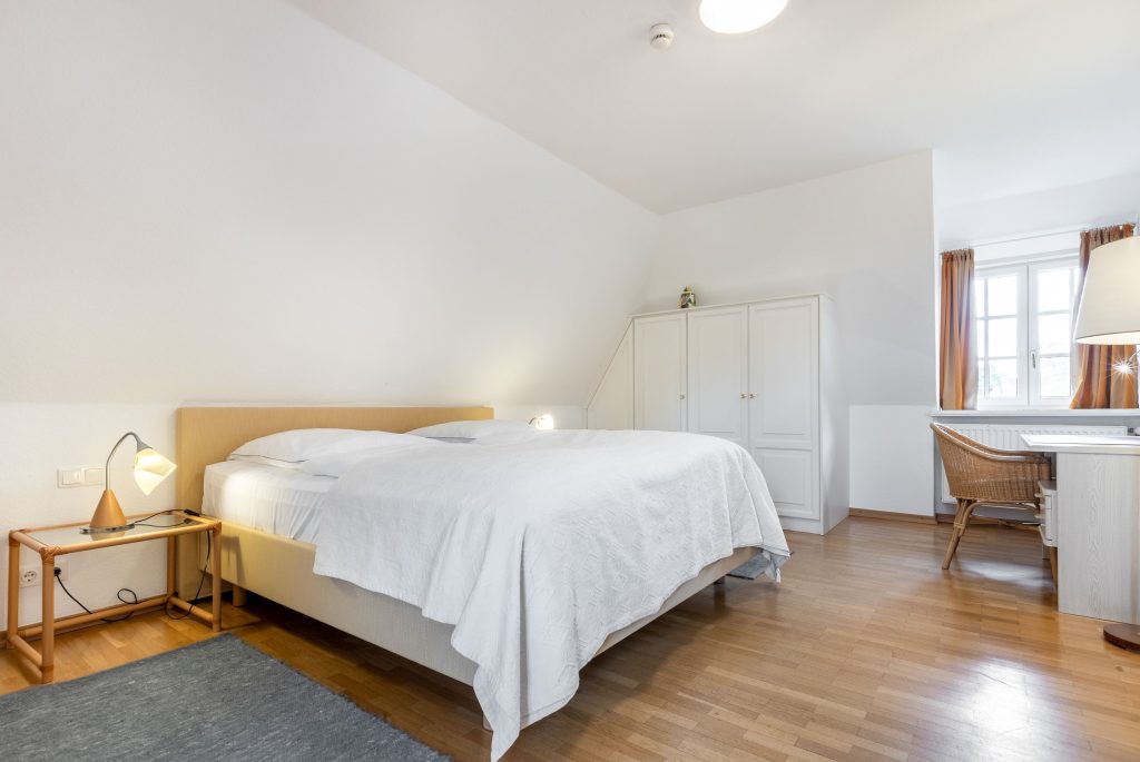 Schlafzimmer in Ferienwohnung Keitum