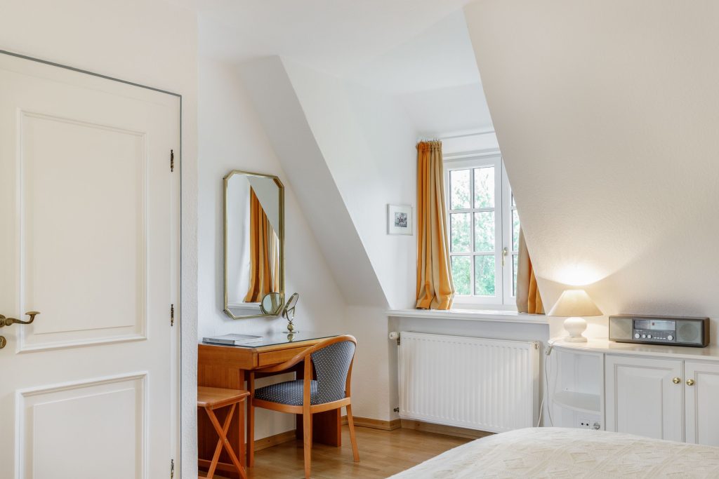 Schlafzimmer in Ferienwohnung Keitum
