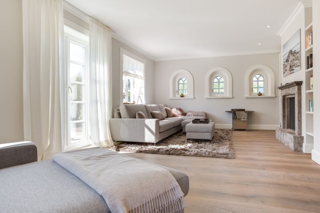 Wohnzimmer in Ferienwohnung Keitum