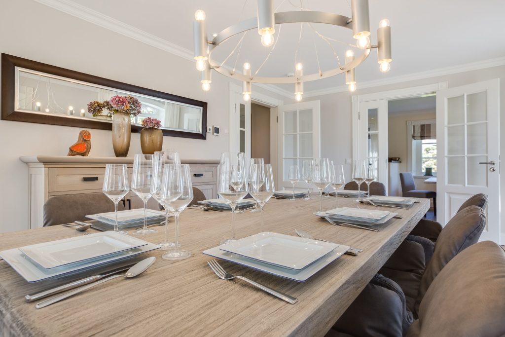 Esstisch in Ferienwohnung Keitum