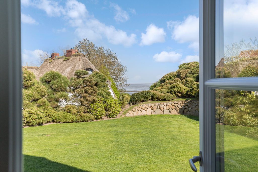 Garten von Ferienwohnung Keitum