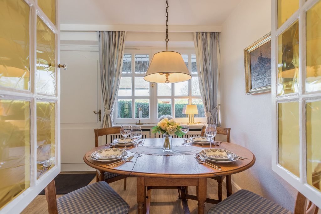 Esstisch in Ferienwohnung Keitum