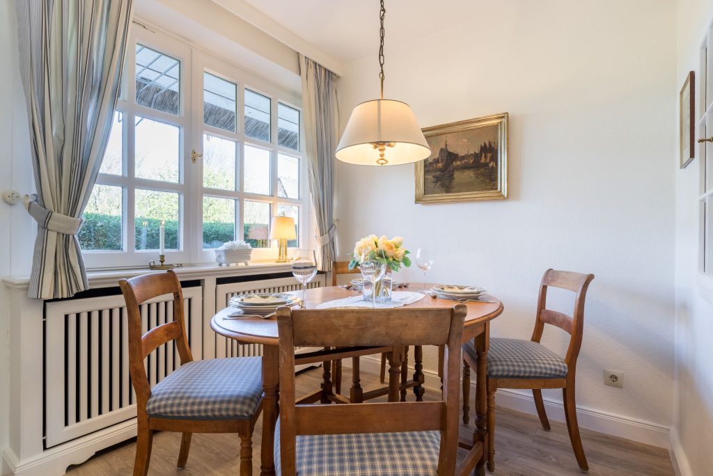 Esstisch in Ferienwohnung Keitum