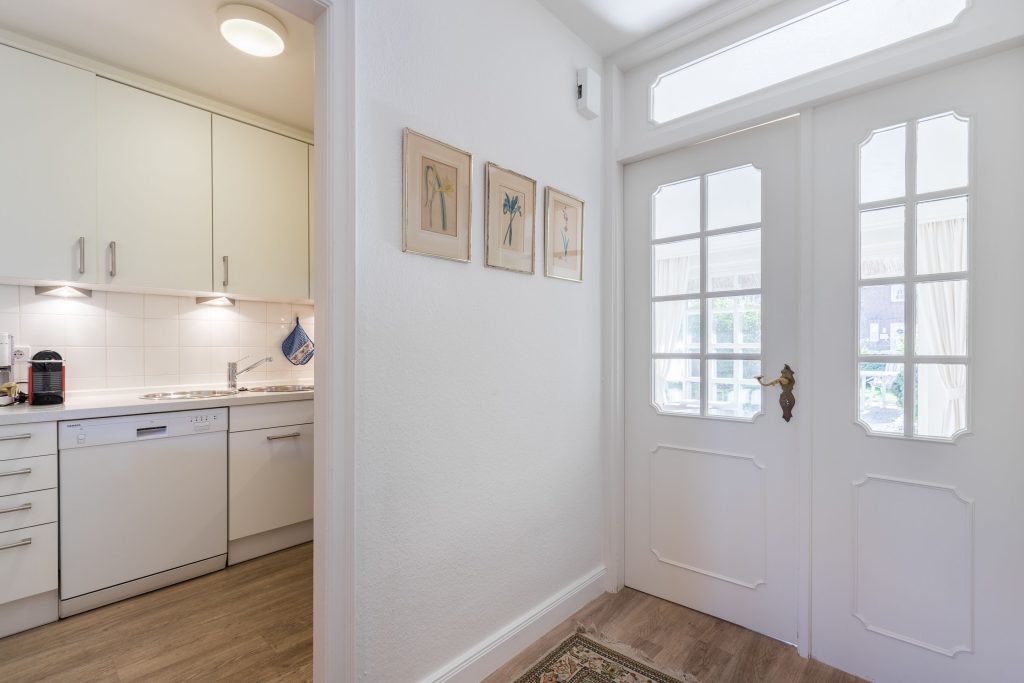 Küche in Ferienwohnung Keitum
