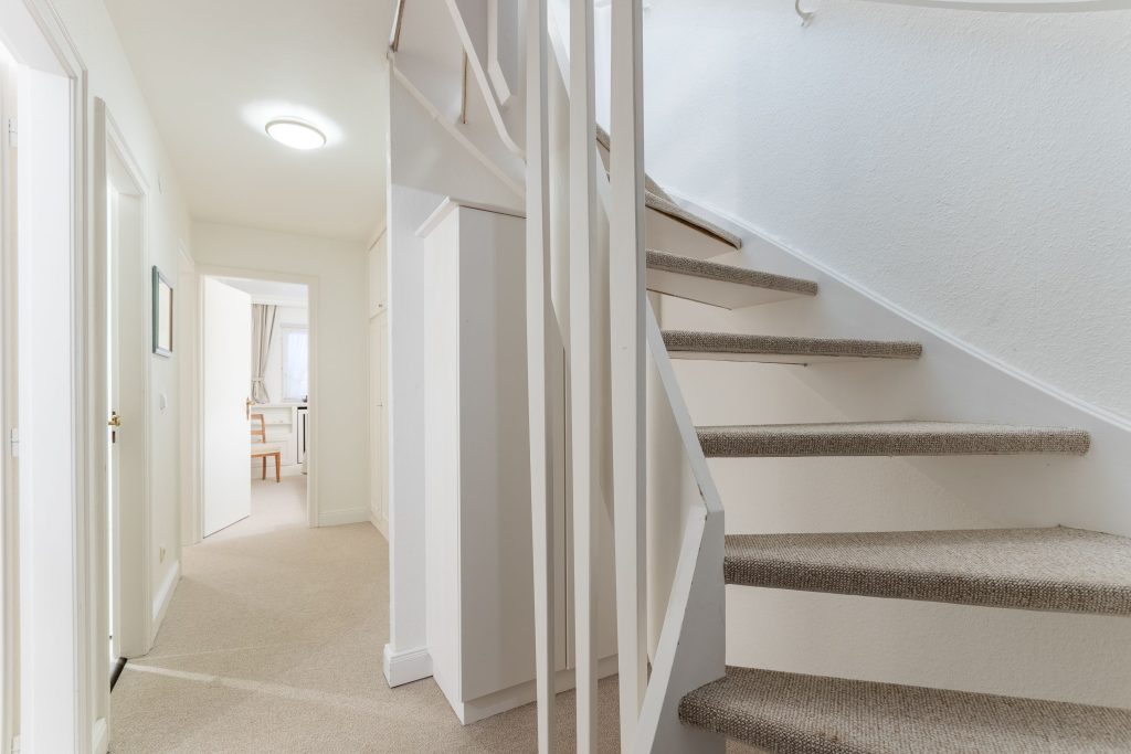 Treppe in Ferienwohnung Keitum