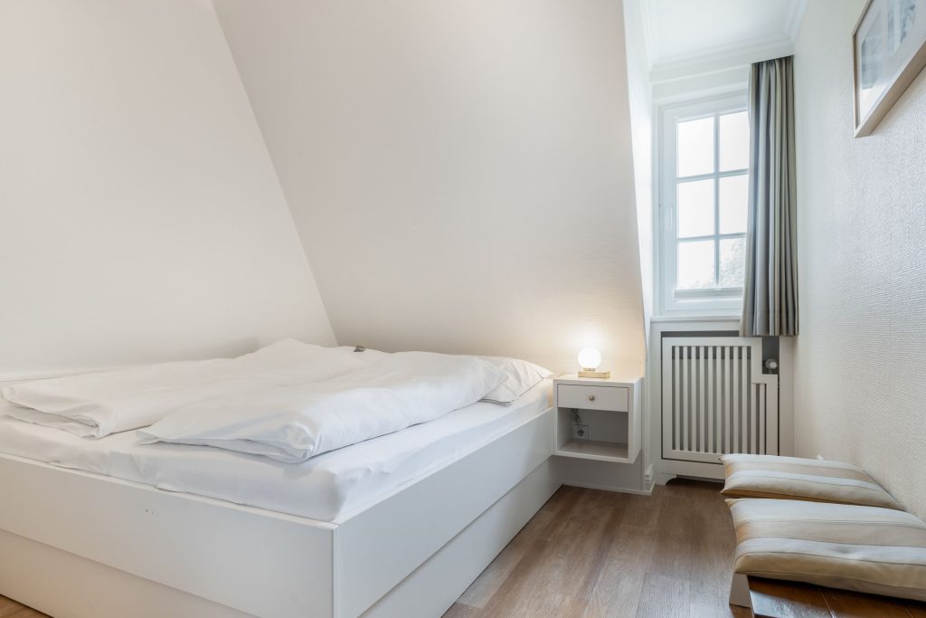 Schlafzimmer in Ferienwohnung Keitum