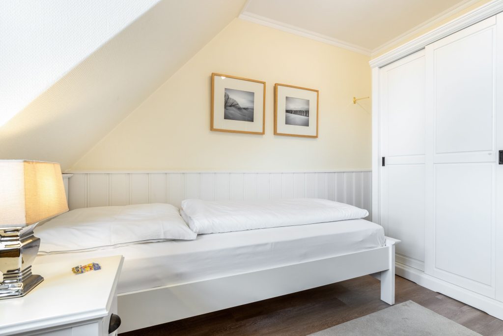Schlafzimmer in Ferienwohnung Keitum