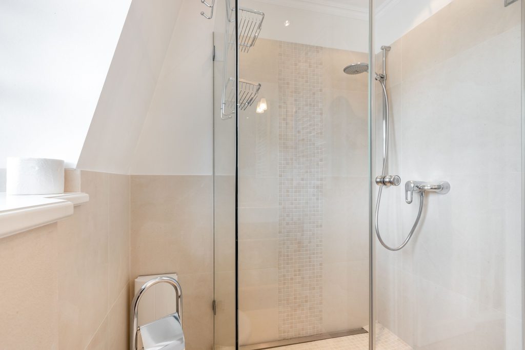 Bad in Ferienwohnung Keitum