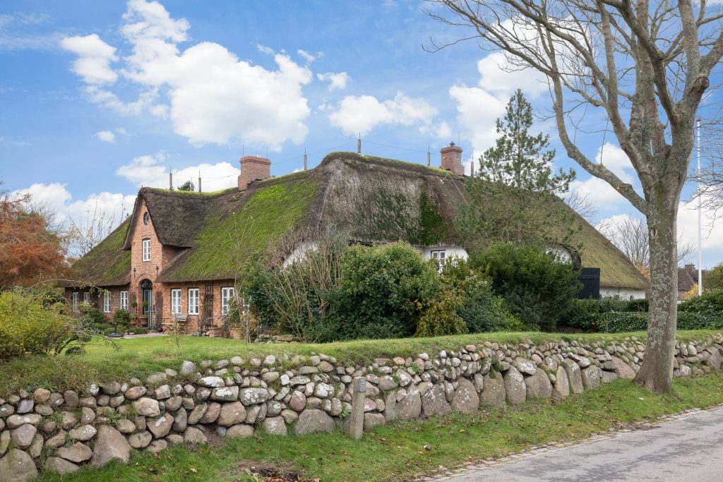 Ein Ferienhaus auf Sylt von außen