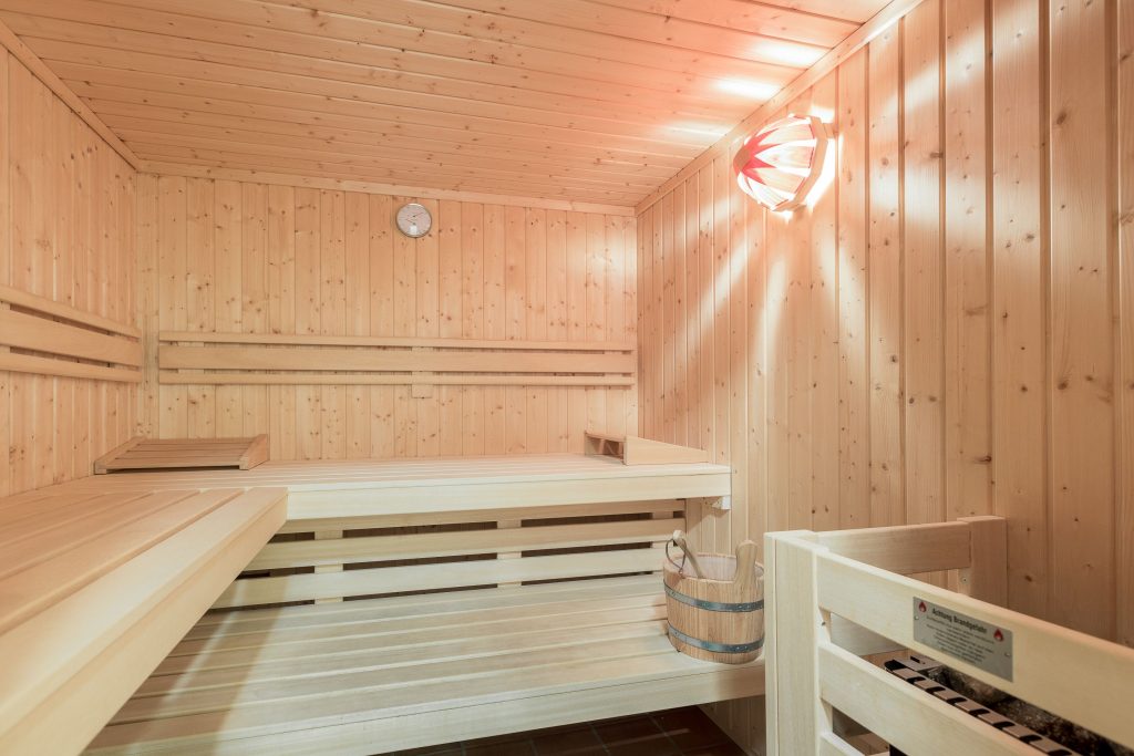 Sauna in Ferienwohnung Keitum