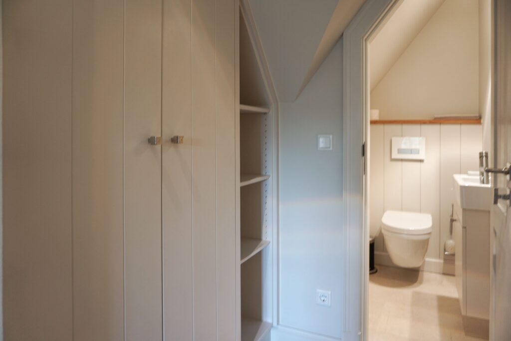 Badezimmer in Ferienhaus in Rügen