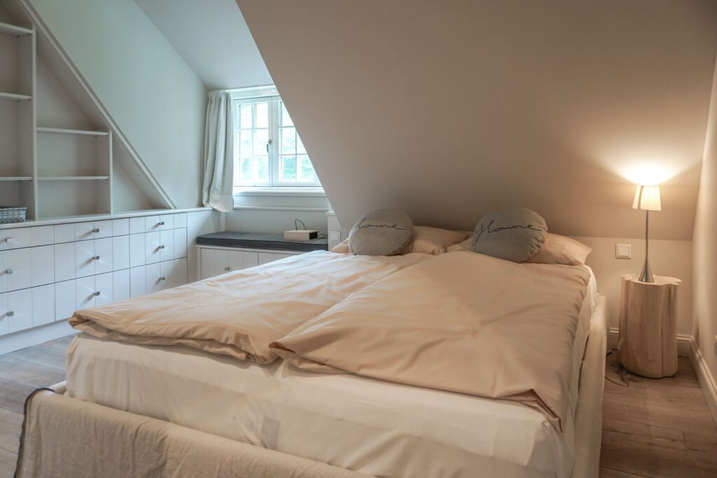Schlafzimmer in Ferienhaus in Rügen