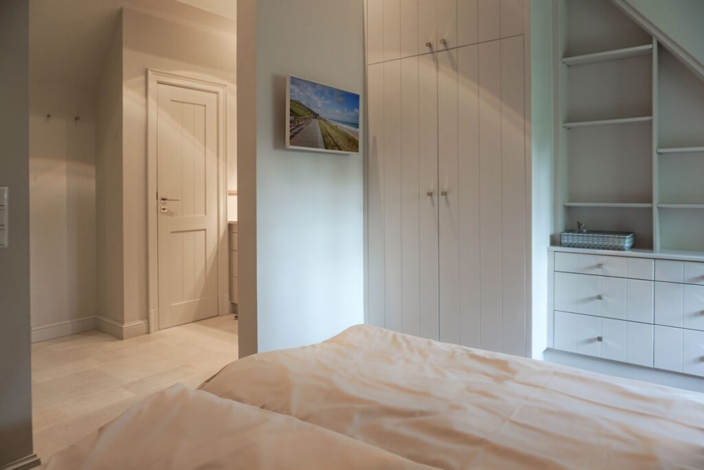 Schlafzimmer in Ferienhaus in Rügen