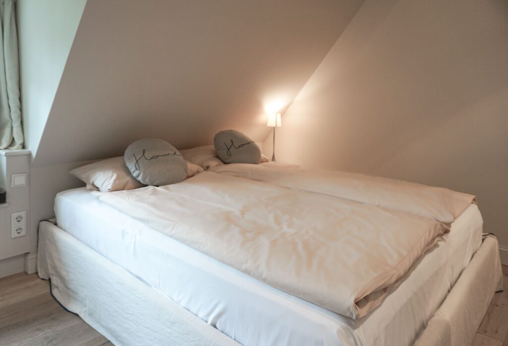 Schlafzimmer in Ferienhaus in Rügen