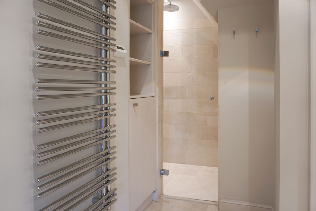 Badezimmer in Ferienhaus in Rügen