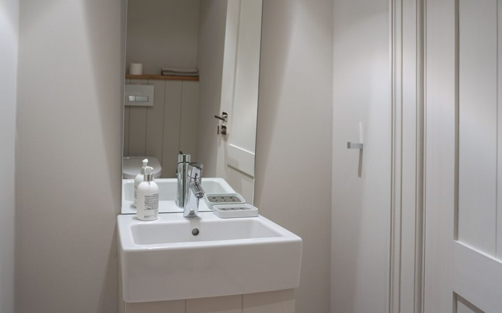 Gäste-WC in Ferienhaus in Rügen