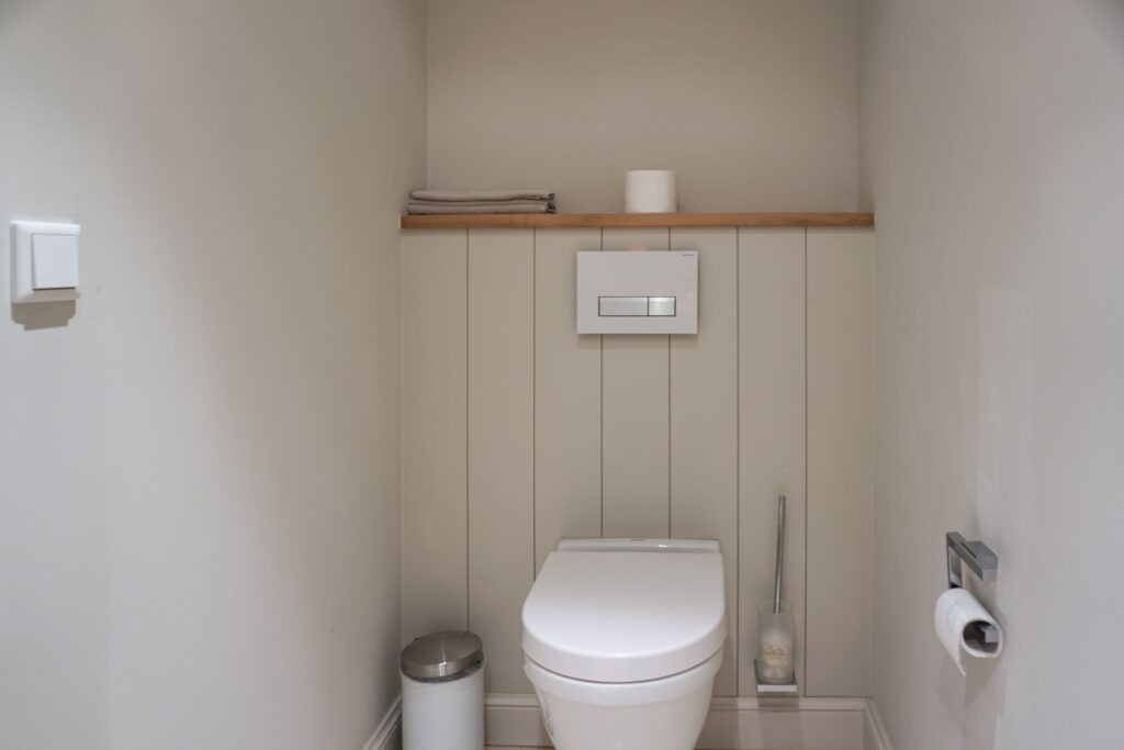 Gäste-WC in Ferienhaus in Rügen