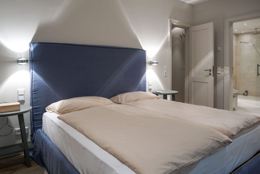 Schlafzimmer in Ferienhaus in Rügen